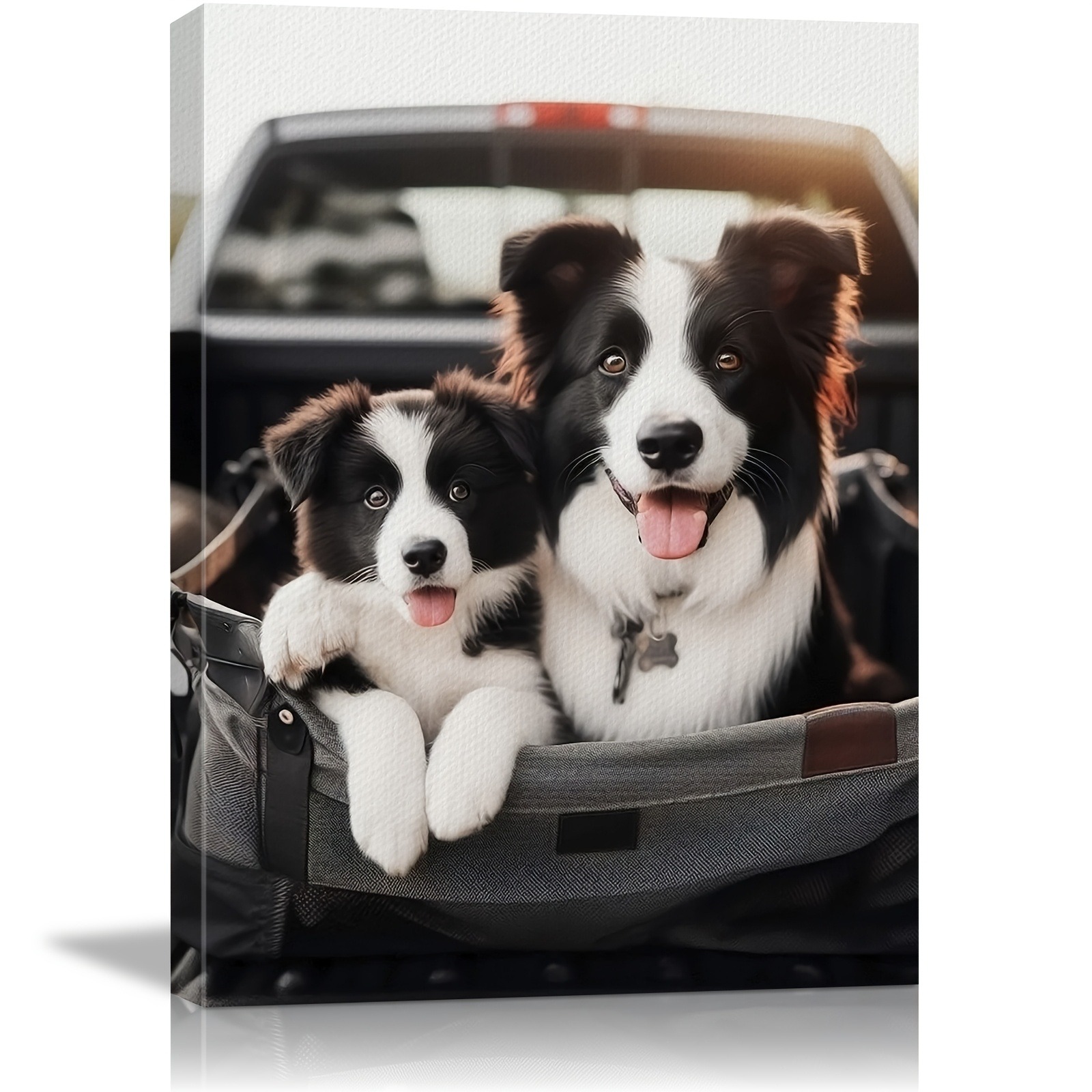 Pet Portrait Custom - Custom Print Canvas Painting From Your