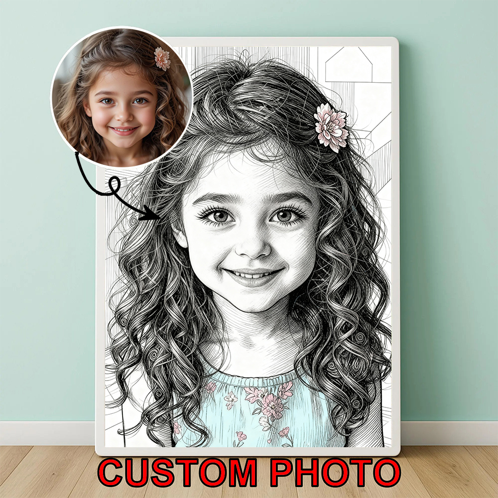Custom Star Map - Personalized customization sharp pen illustration style