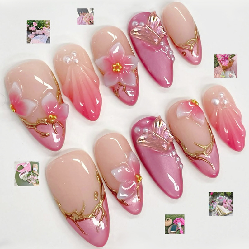 24pcs Glossy Shell Pearl Desig - Pressed Flower Art recension och pris