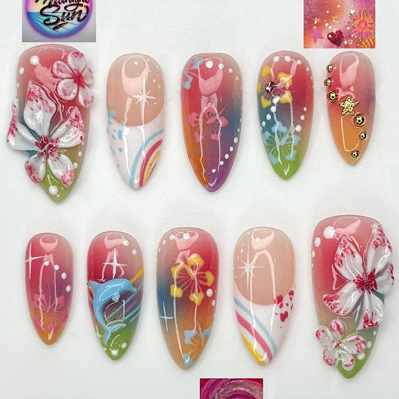 24pcs Glossy Shell Pearl Desig - Pressed Flower Art recension och pris