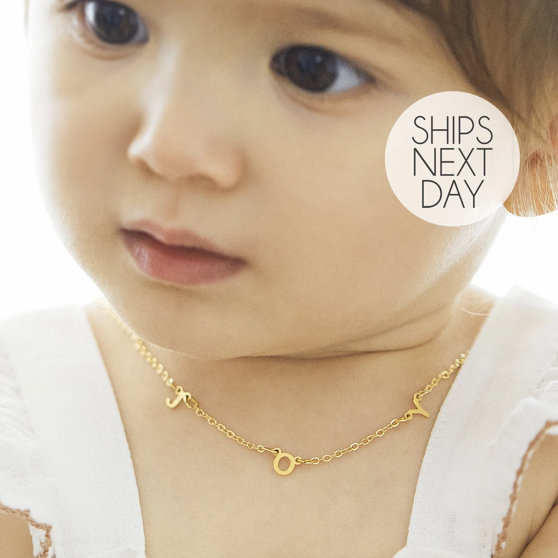 Baby Girl Gift Personalized Fl - Birth Flower Necklace recension och pris