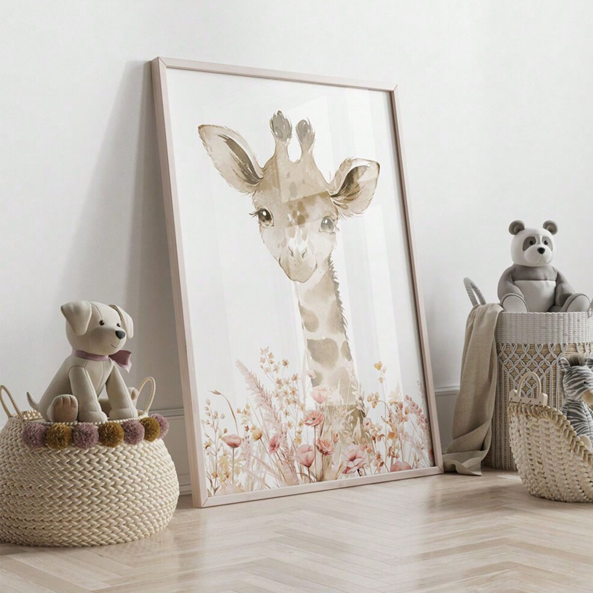 Custom Name Nursery Wall Art S - Personalized Name Box recension och pris