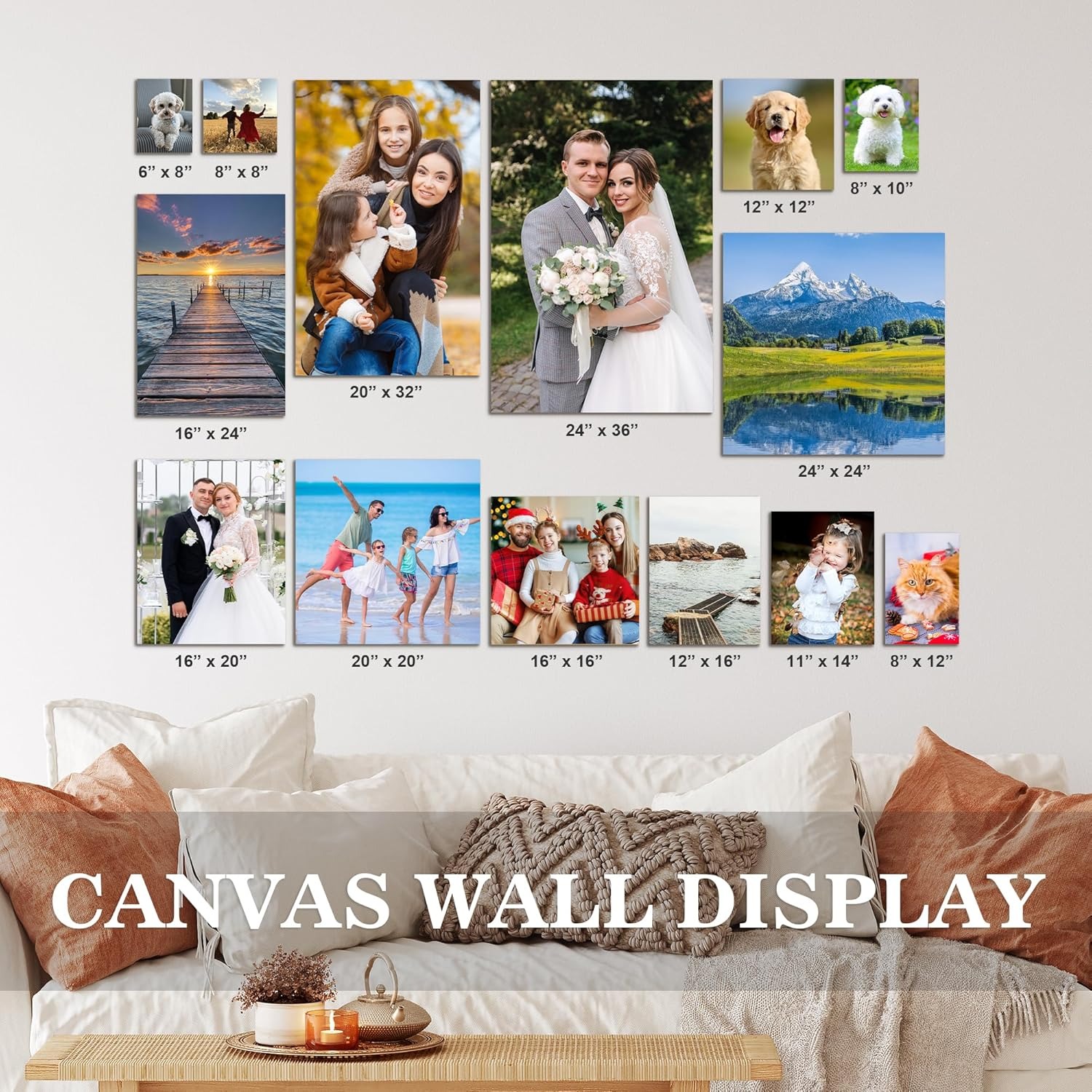 Custom Print Canvas Painting F - Pet Portrait Custom recension och pris