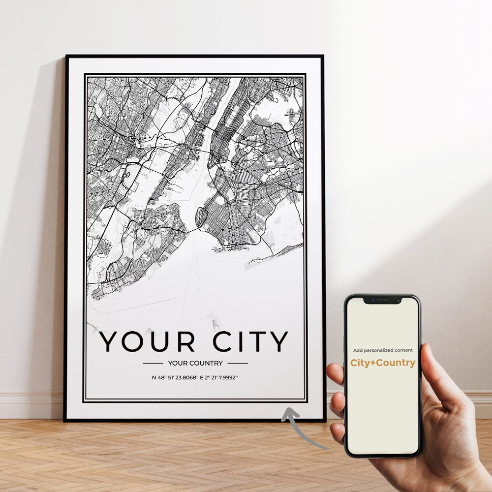 Custom Personalized City And C - Custom Star Map recension och pris