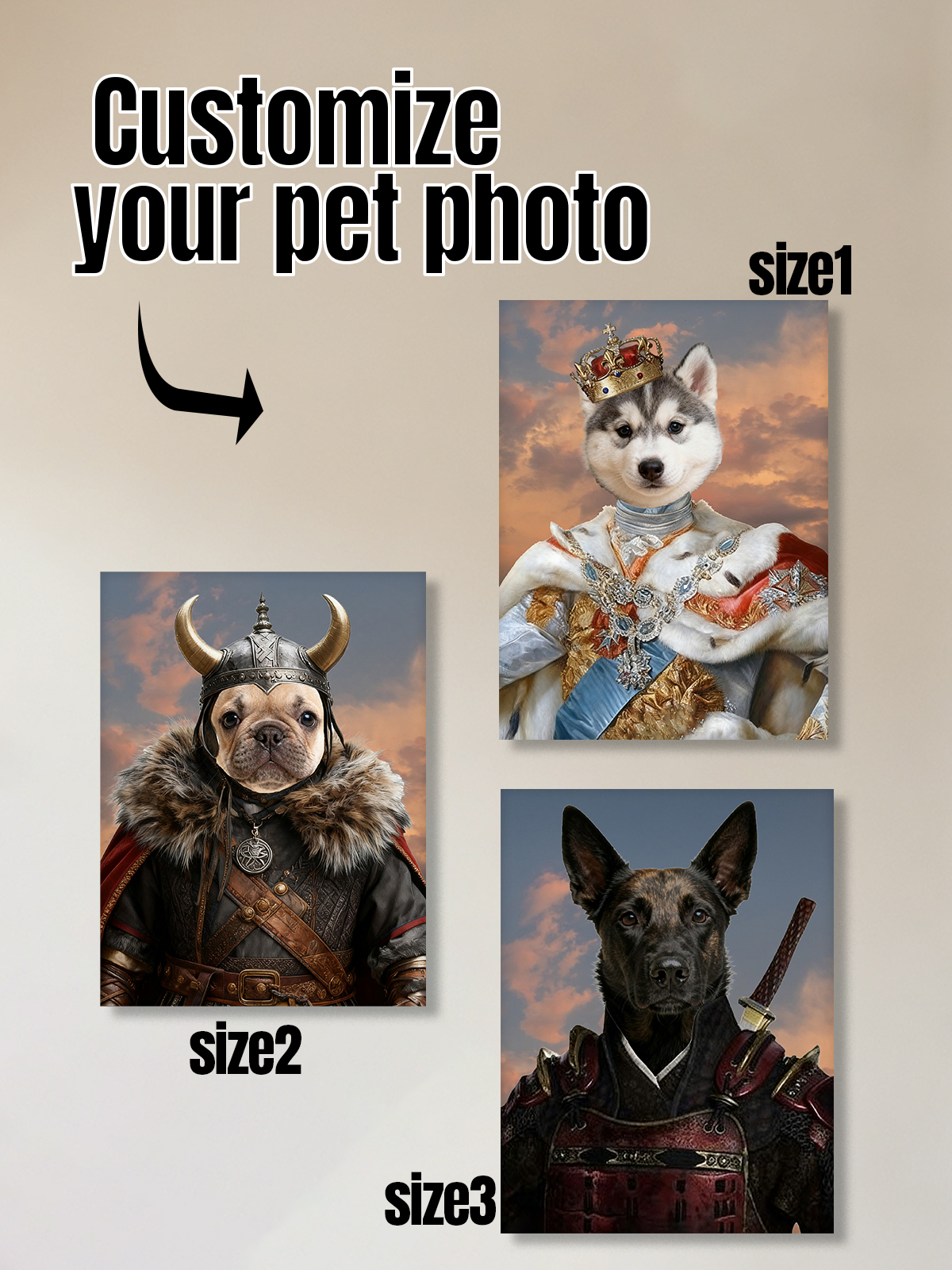 Customized Canvas Painting Roy - Pet Portrait Custom recension och pris