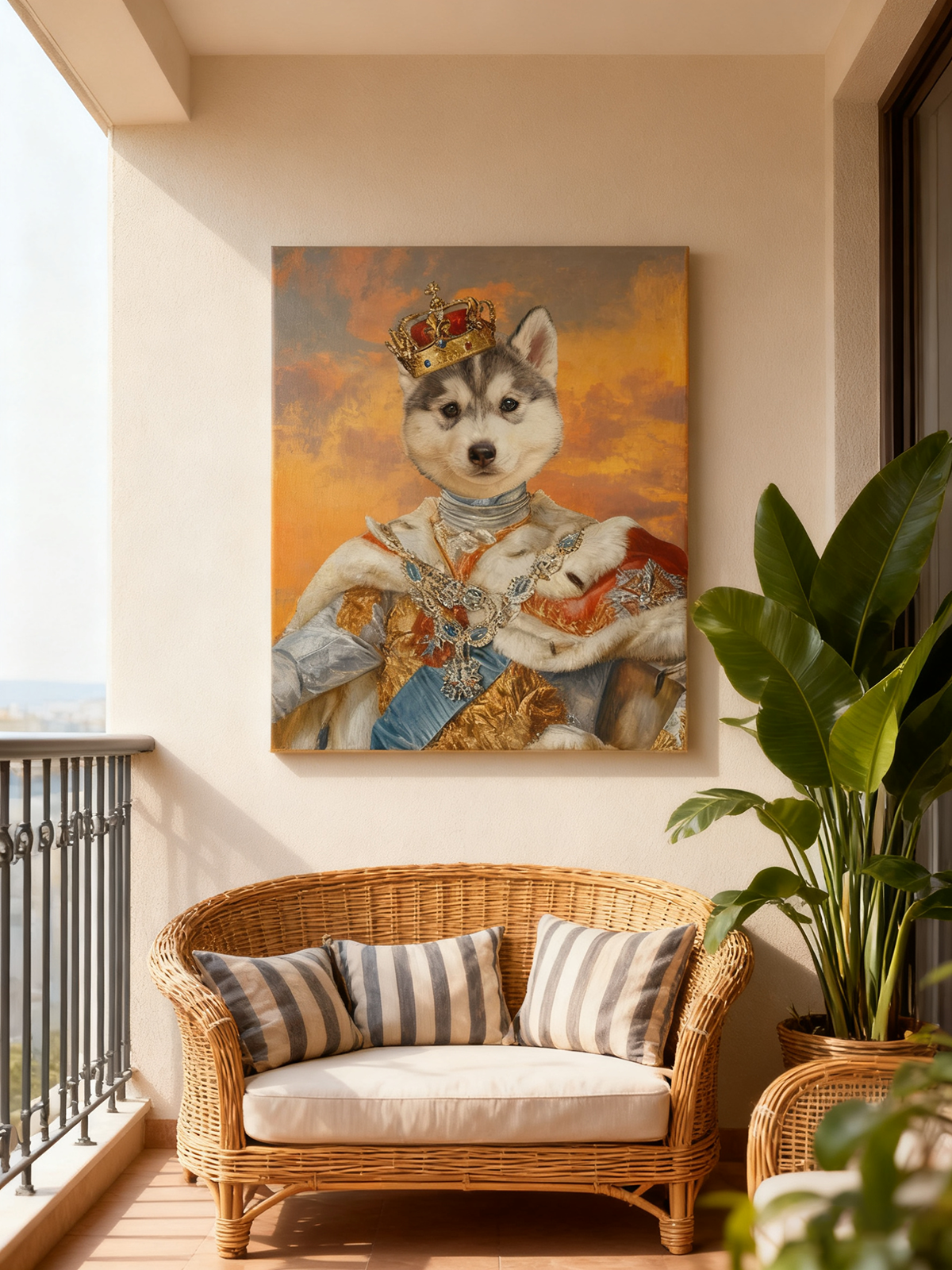Customized Canvas Painting Roy - Pet Portrait Custom recension och pris