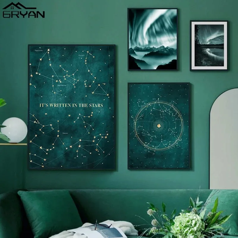 Milky Way Constellations Stars - Custom Star Map recension och pris