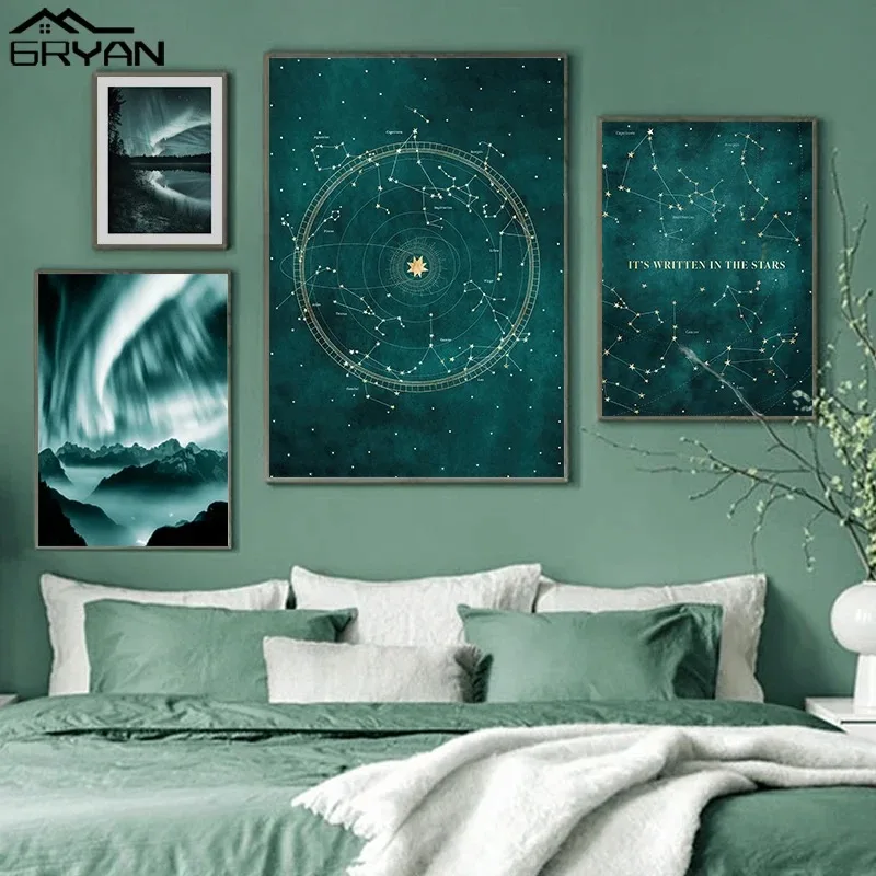 Milky Way Constellations Stars - Custom Star Map recension och pris