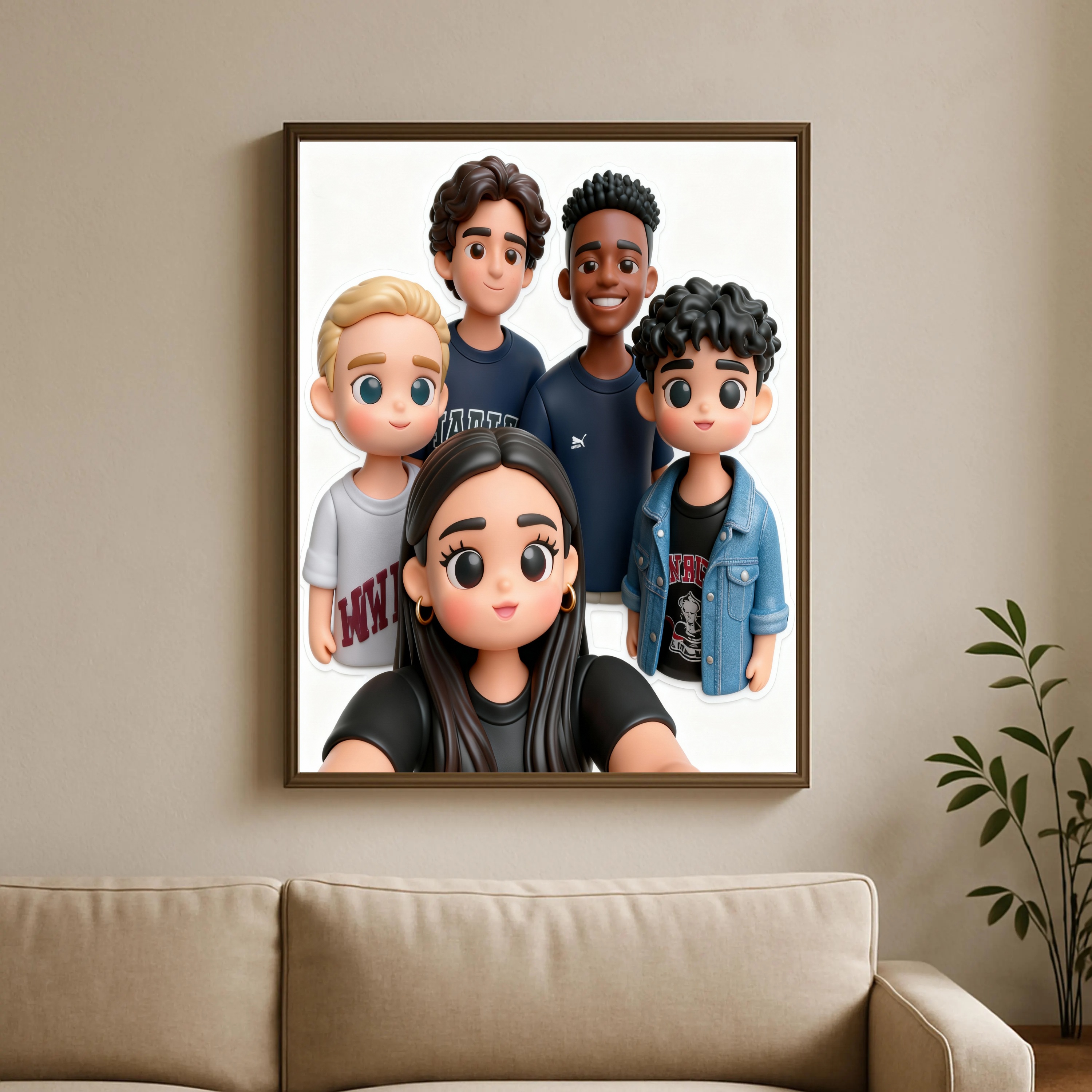 Personalized 3D Cartoon Charac - Custom Star Map recension och pris