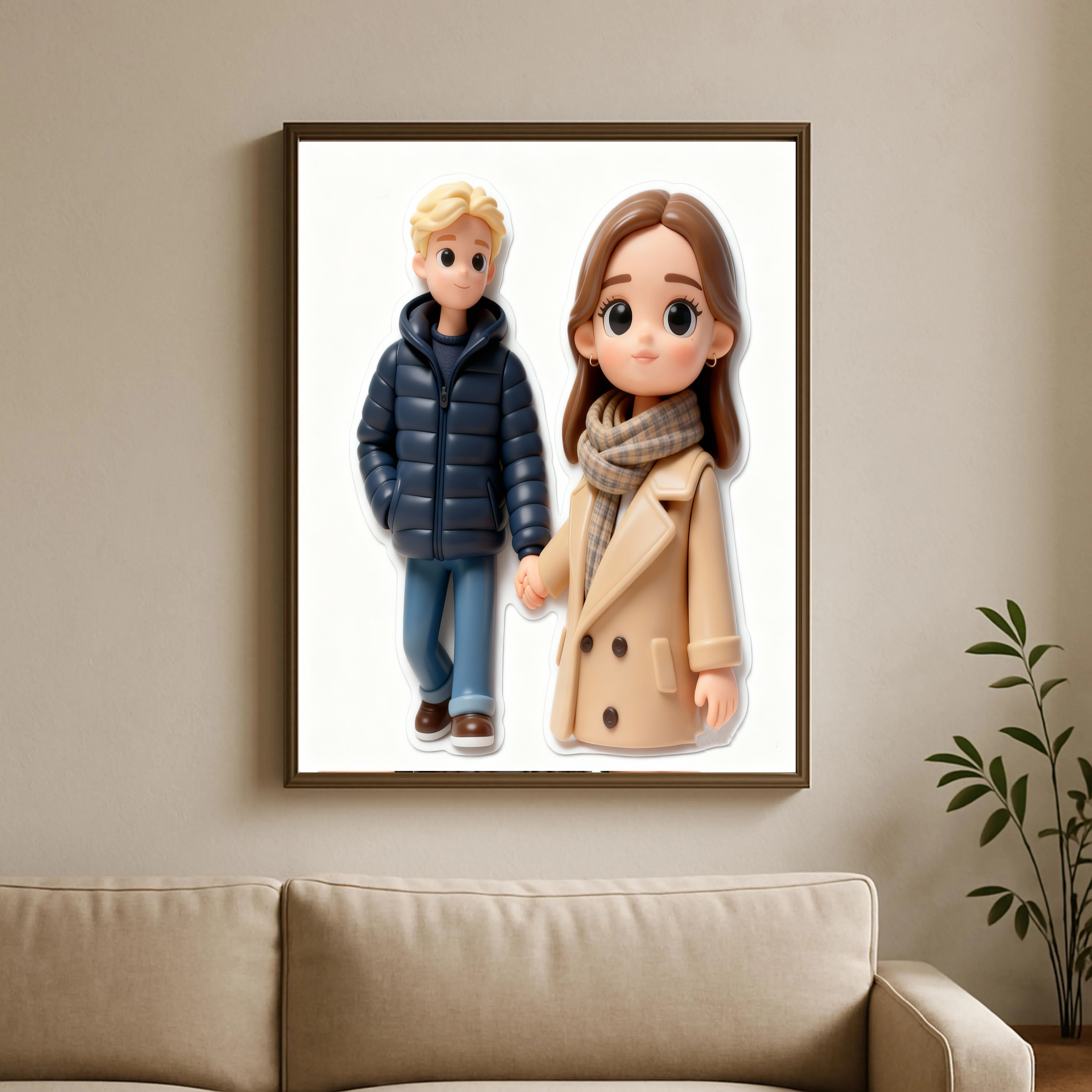 Personalized 3D Cartoon Charac - Custom Star Map recension och pris