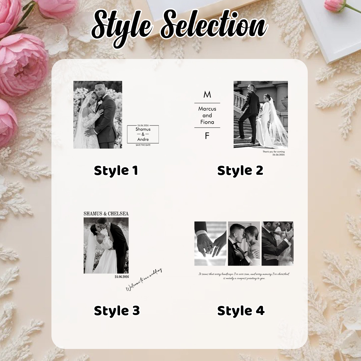 Customized wedding signature b - Custom Photo Book recension och pris