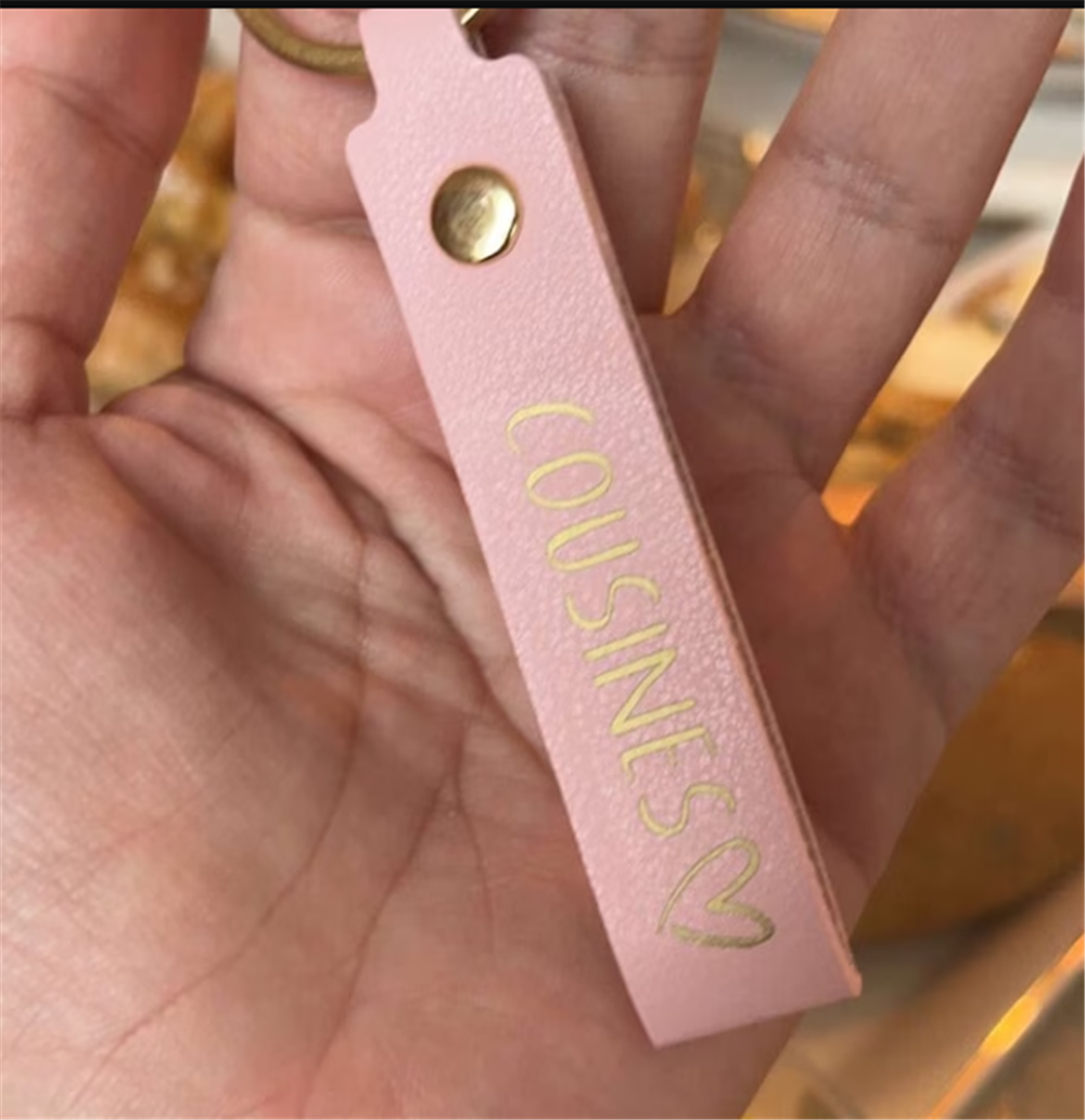 Personalized Leather Key Holde - Monogram Keychain Leather recension och pris