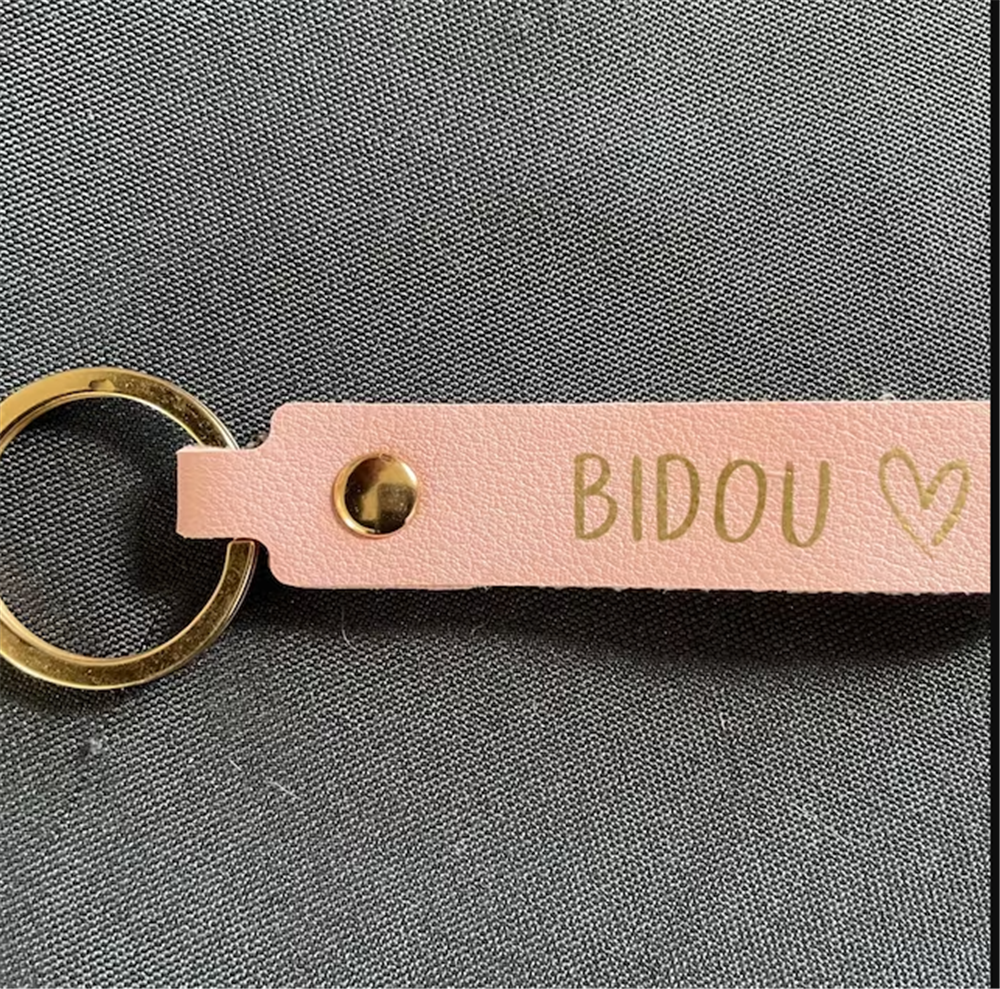 Personalized Leather Key Holde - Monogram Keychain Leather recension och pris