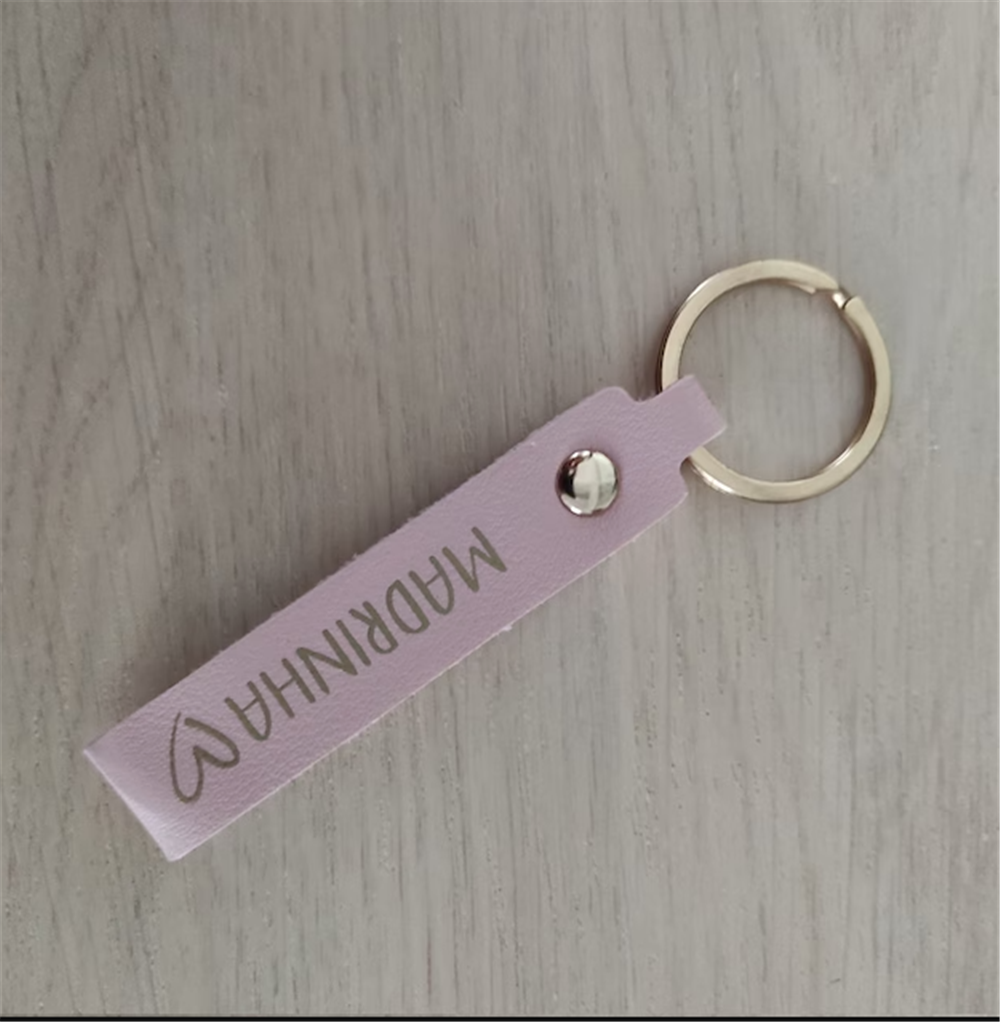 Personalized Leather Key Holde - Monogram Keychain Leather recension och pris