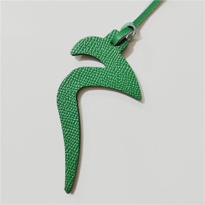 HIGHREAL Custom Made Luxury Ge - Monogram Keychain Leather recension och pris
