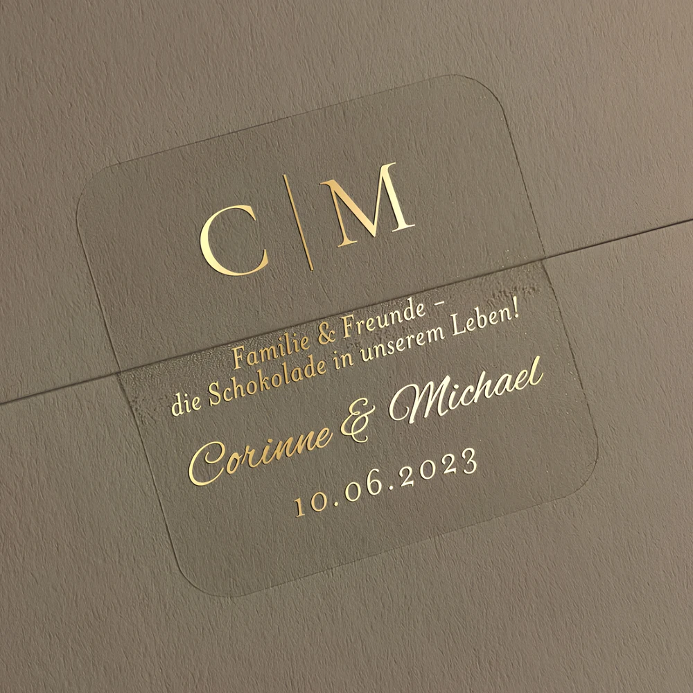 100 Sheets Personalized Weddin - Personalised Candle Label recension och pris