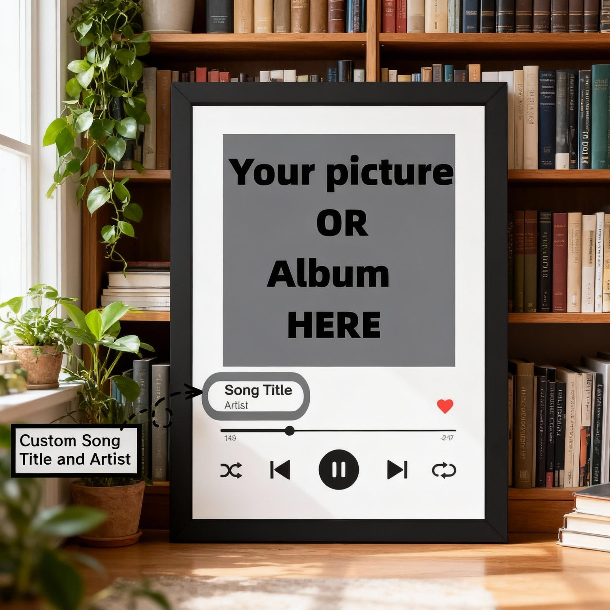 Custom Music Poster, Song Lyri - Custom Star Map recension och pris