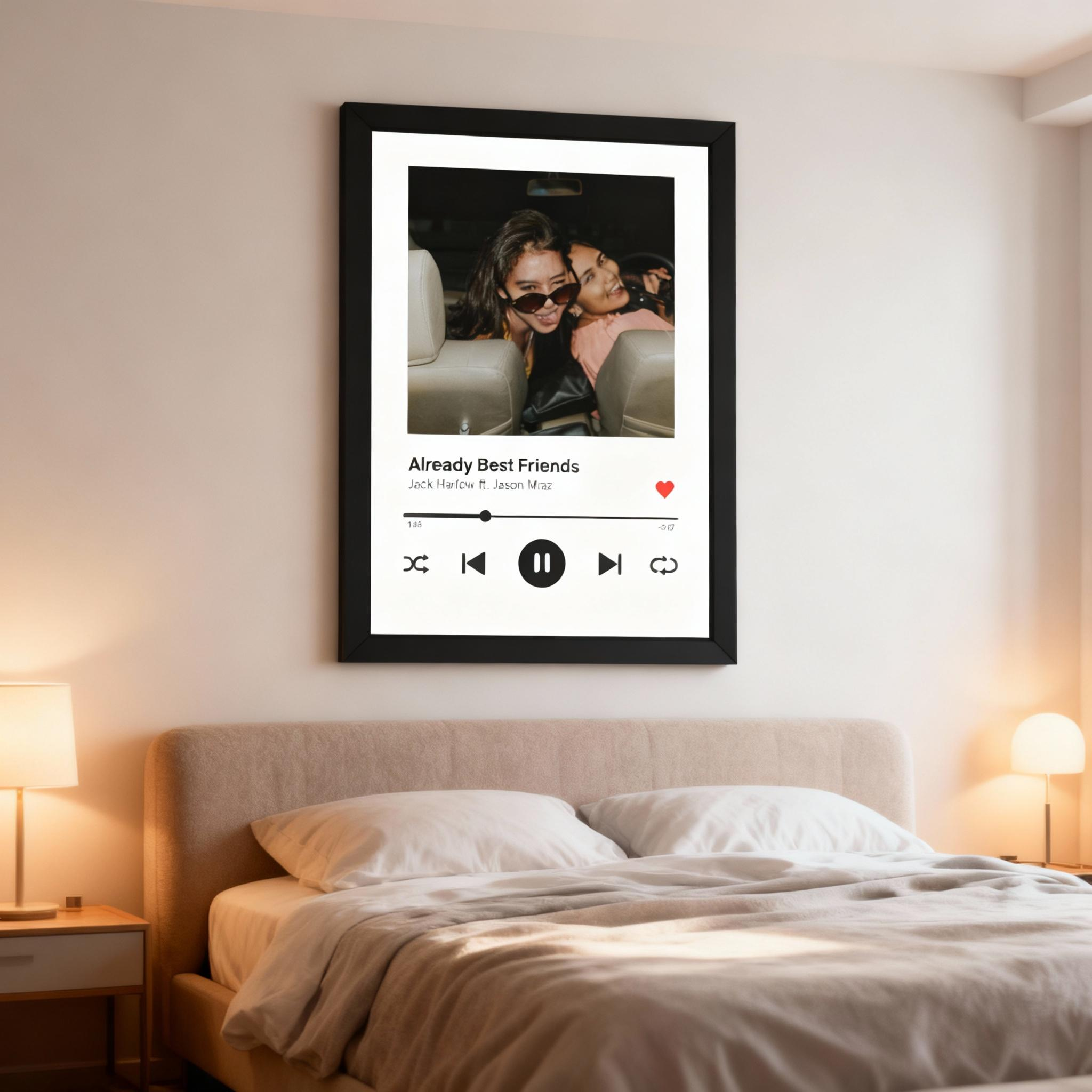 Custom Music Poster, Song Lyri - Custom Star Map recension och pris