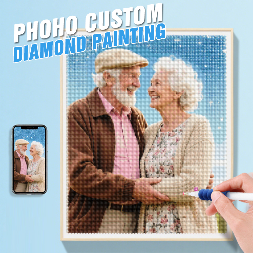 HUACAN 5d Diy Diamond Mosaic C - Photo Mosaic Print recension och pris
