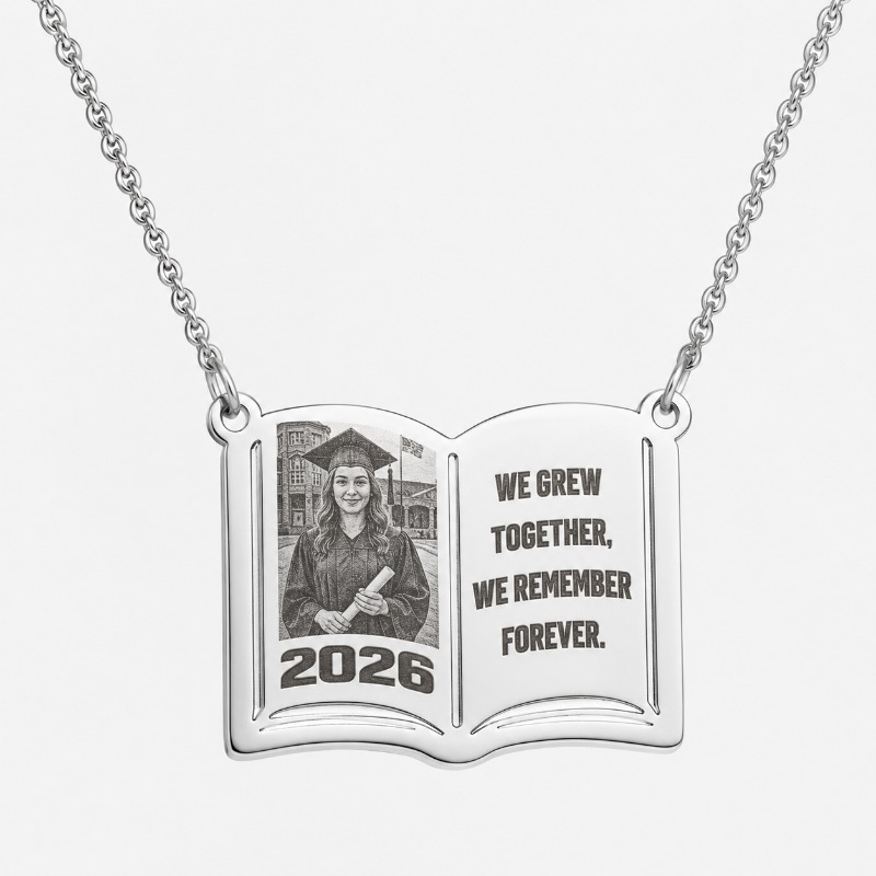 Custom Photo Book Necklace Sta - Custom Photo Book recension och pris