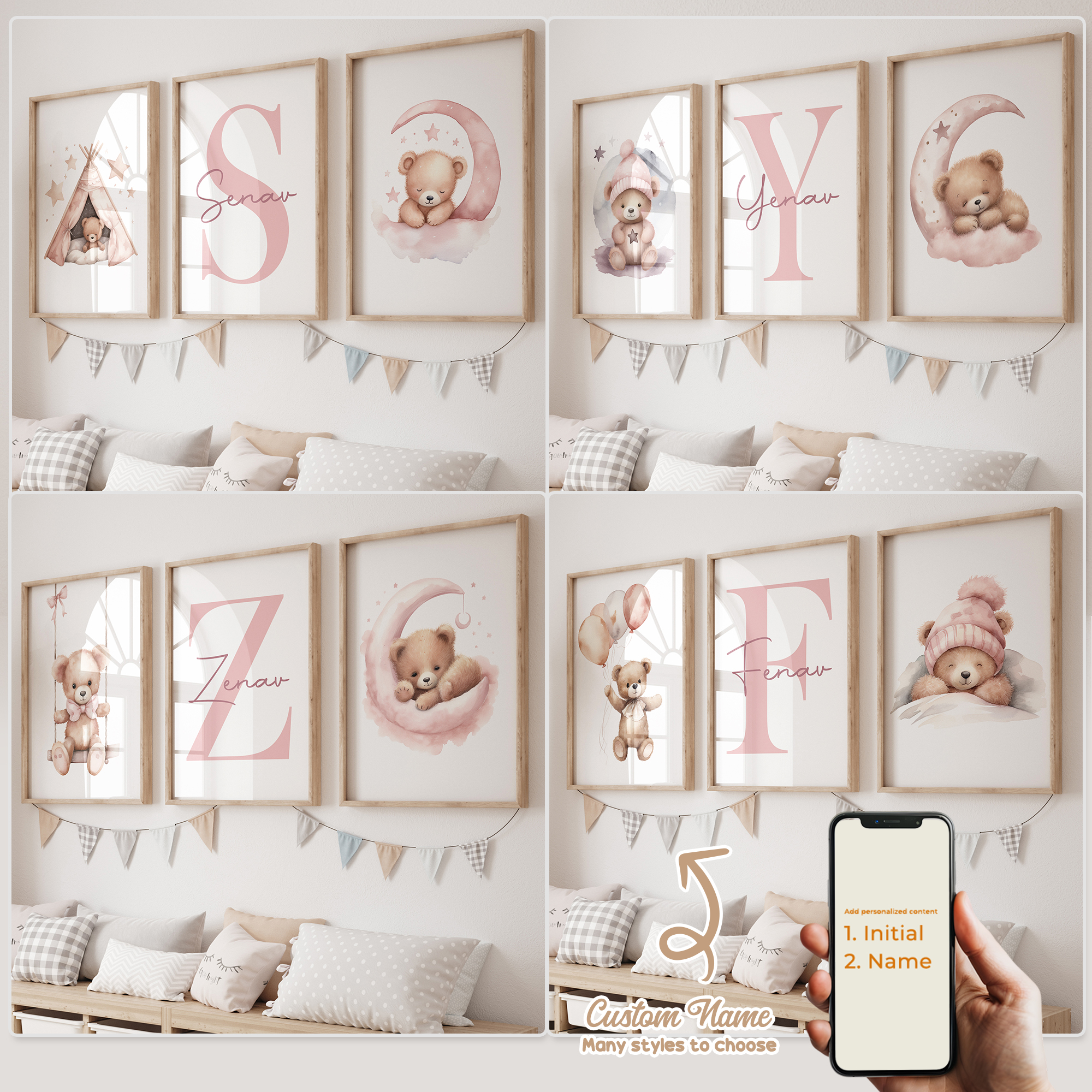 3pcs Personalized Custom Name  - Personalized Name Box recension och pris