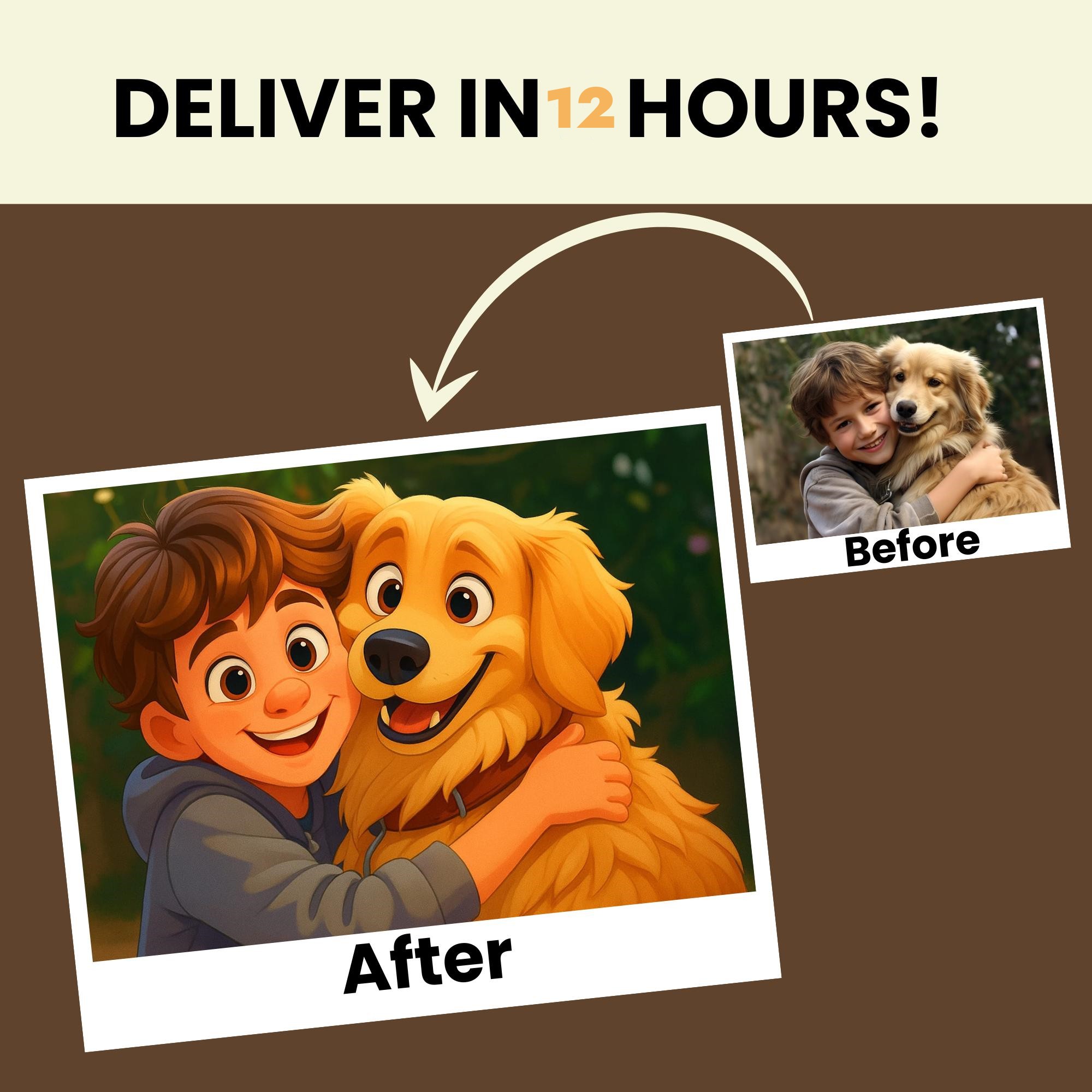 Custom Family Portrait Cartoon - Custom Star Map recension och pris