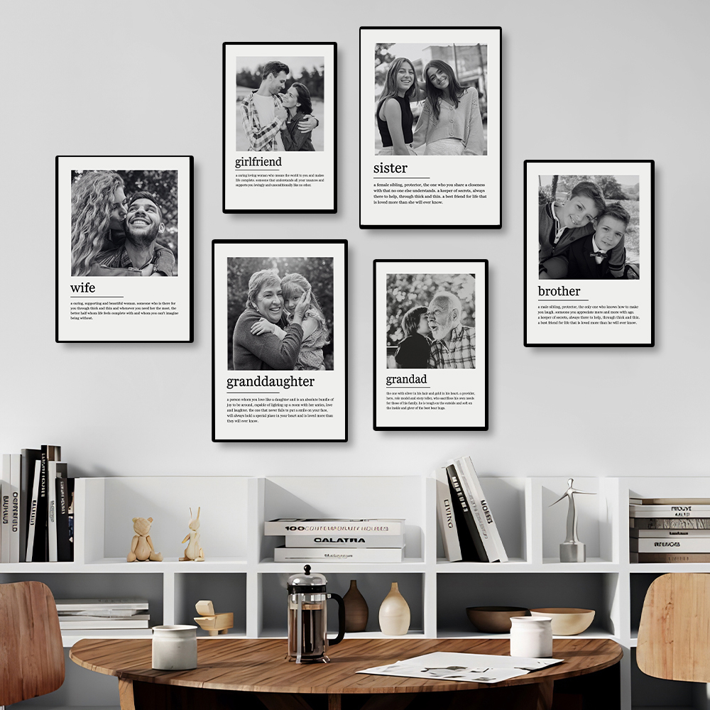 Custom Family Photo Canvas Pai - Custom Star Map recension och pris
